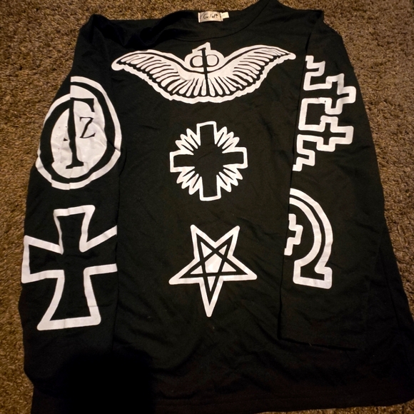 G.Loli Tops - G.Loli Sigil black sweatshirt szM/L